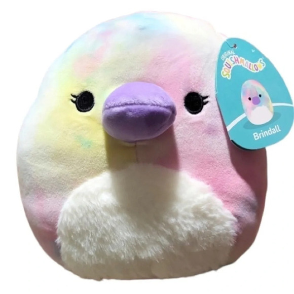 SQUISHMALLOWS 8” Brindall the Duckbilled Platypus Hang & Bottom Tags Present NWT - Picture 1 of 4